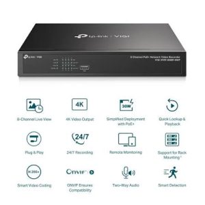 TP Link VIGI 8 Channel IP NVR1008H reference