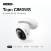 TP-Link Tapo C560WS 4K outdoor pan-tilt WiFi security camera with spotlights and siren